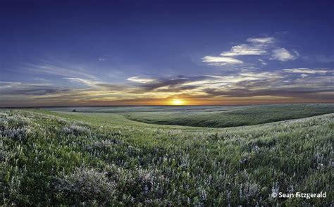 The hiking trails consist of old gravel ranch roads and mowed paths; Tallgrass Prairie National Preserve - Outdoor Photographer
