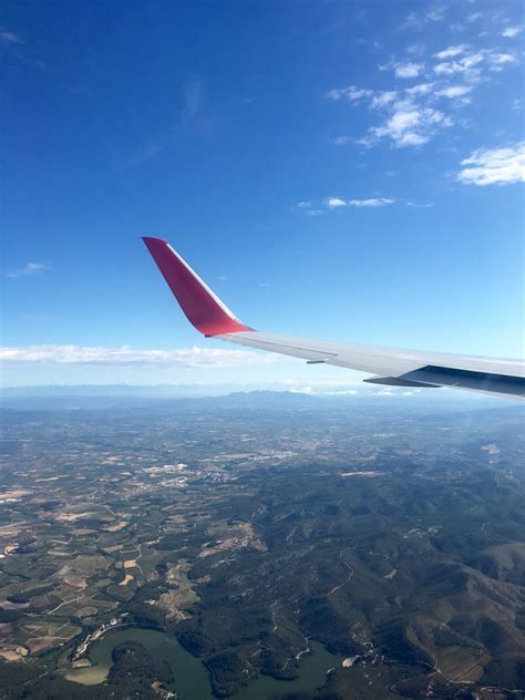 Banco De Imagens Horizonte Asa Nuvem Céu Vôo Mosca Período De