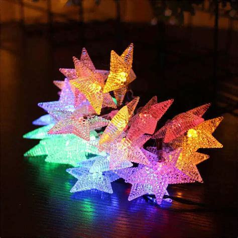 Solar Star String Lights With 50 Leds Zolo Light