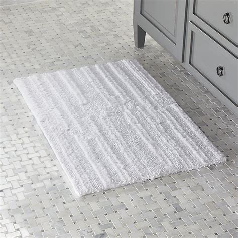 Discover bath mats to brighten your day at urban outfitters. Crosley White Reversible Bath Rug 2'x3' + Reviews | Crate and Barrel