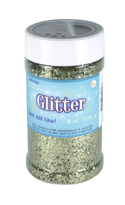Sulyn Gold Glitter Jar 8 Ounces Non Toxic Reusable Jar With Easy To