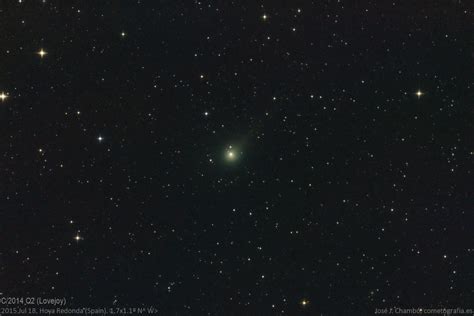 Comet C2014 Q2 Lovejoy Jul182015 Dslr Mirrorless And General