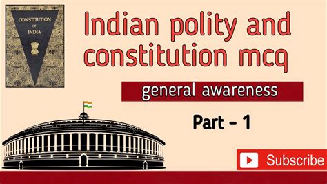 Indian Polity And Constitution Mcq Most Important MCQ On Indian