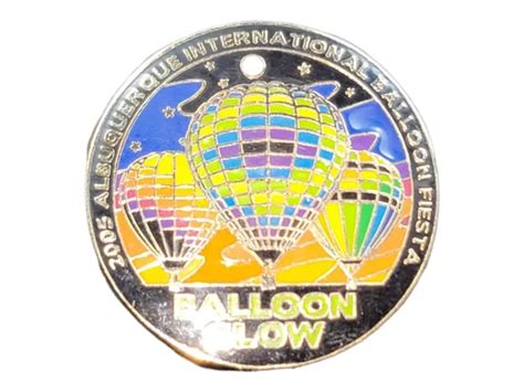 2005 Albuquerque International Balloon Fiesta Aibf Balloon Glow Pin 9