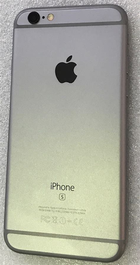Apple Iphone 6s 128gb Pre Owned Space Grey Off Lease Item In As Brand