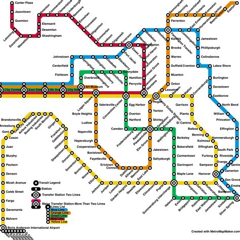 Some Fictional Commuter Rail Maps I Made Recently Which Are Based On