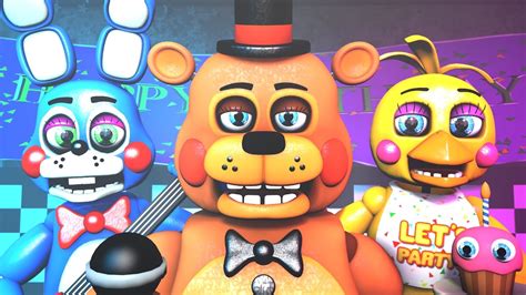 Five Nights At Freddy S Song FNAF SFM K Remake TIFWhitney Remix YouTube