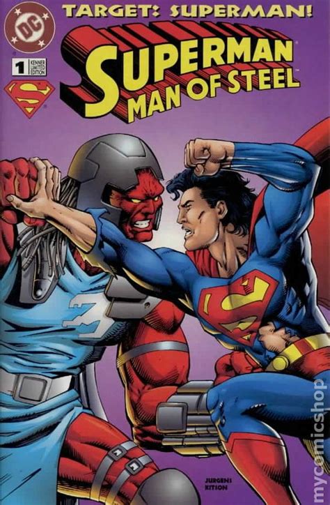 Superman The Man Of Steel 1991 Kenner Limited Edition Comic Books