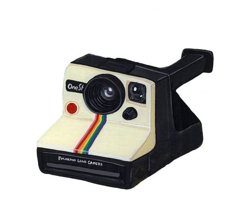 Items Similar To Polaroid Camera Digital Print On Etsy