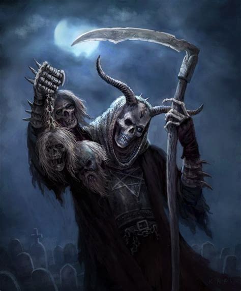 100 Best Reapers Images On Pinterest Grim Reaper Santa Muerte And