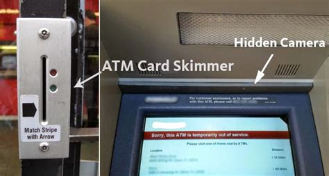 When you do this, you'll have to sign for the transaction instead of entering your pin. Beware of Skimming Devices Installed on the ATM Vestibule Doors