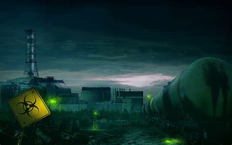 Hd Wallpaper Atomic Bomb Explosion Nuclear Apocalyptic City