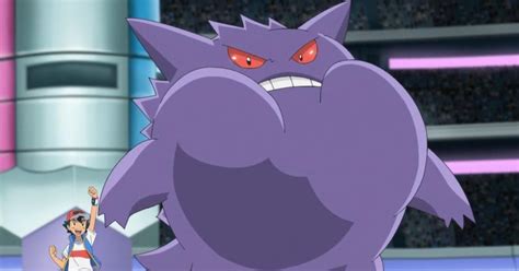 Gengar Literally Ate Another Pokemon In The Animes Newest Episode