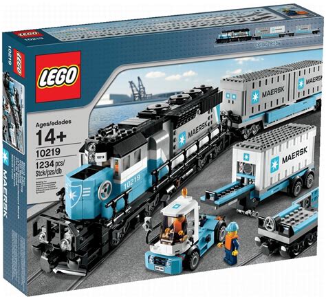 Lego City Trains 10219 Maersk Train New In Factory Sealed Box