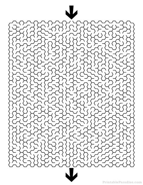Simple Super Hard Mazes Printable 6 Step Sequencing Pictures