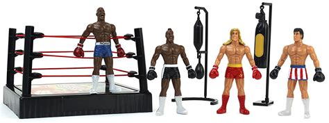 Super Boxing Ring Champions Children Kids Toy Action Figure Playset W