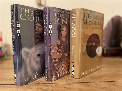 His Dark Materials Trilogy Us 1st1sts Each Book Signed By Philip