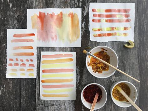 How To Make Watercolour Paint From Petals Edible Paint Homemade