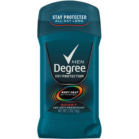 Degree Men Sport Invisible Solid Antiperspirant Deodorant Stick Body