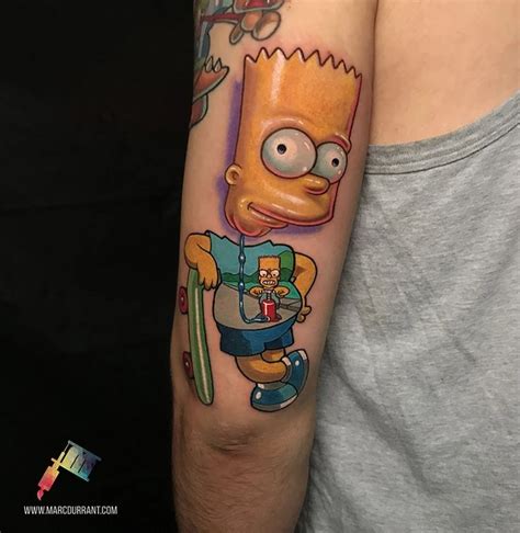 Bart Simpson From The Retro Arcade Game For A Client By Me Marc