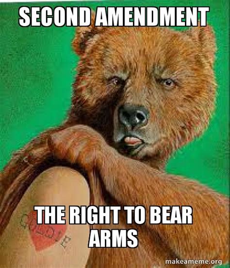 Right To Bear Arms Meme Trend Meme