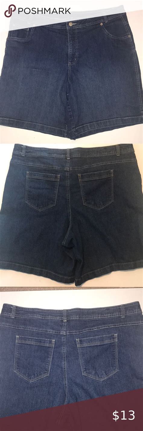 Jms Just My Size Denim Shorts Average 18w Just My Size Denim Shorts Denim