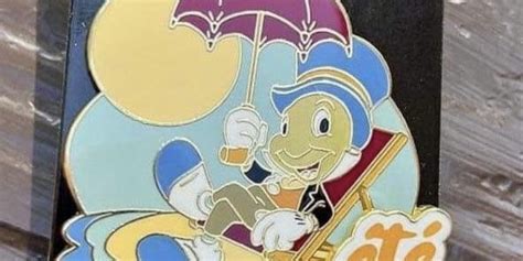Surprise Jiminy Cricket Summer 2023 Pin At Disneyland Paris Disney