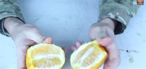 Ridiculously Easy Way To Peel Oranges