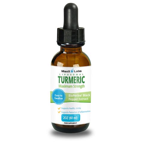 Buy Turmeric Liquid Highest Potency Mg Liposomal Tumeric Drops