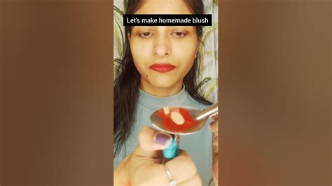 Homemade Blush Viralvideo Tik Tok Trending Hack Shortsviews
