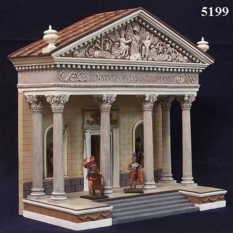 5199 Roman Senate Façade 14 X 14 X 8 Crowntoysoldiers