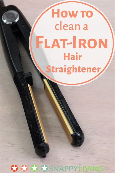 How To Clean Flat Iron Hair Straighteners Flat Iron Hair Styles Hair
