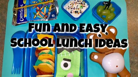 School Lunch Ideas Goodbyn Lunch Containers School Lunch Lunch