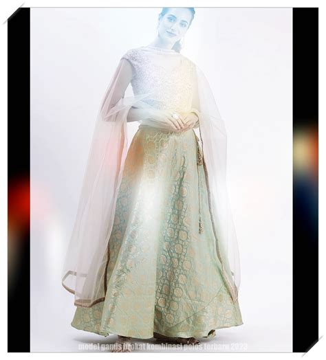 Model Gamis Brokat Kombinasi Polos Terbaru 2023: 7 Hal Dahsyat