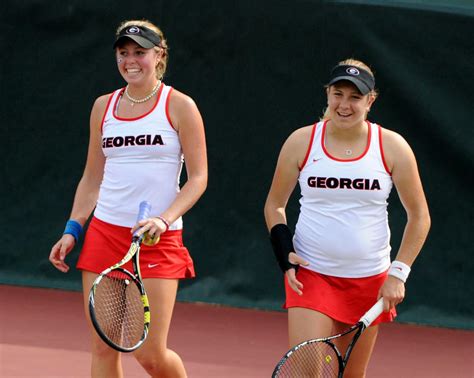 Sisters By Sport Georgia Womens Tennis Returns Top Doubles Team