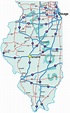 Illinois Map - Guide of the World