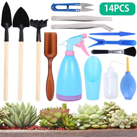 1415pcs Mini Gardening Tool Set Potted Fleshy Garden Hand Tools Set
