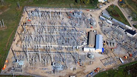 Substation And Switchyard Support Structures For Electrical Equipment