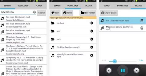 A free app for android, by free music video downloader. Top 3 free music mp3 downloaders for Android | Android ...