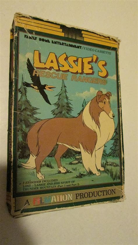 Amazon Com Lassie S Rescue Rangers VHS Ted Knight Lassie Erika