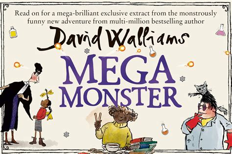 Take A Sneak Peek Inside Mega Monster By David Walliams In This