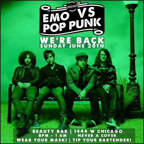 Emo Vs Pop Punk In Chicago At Beauty Bar