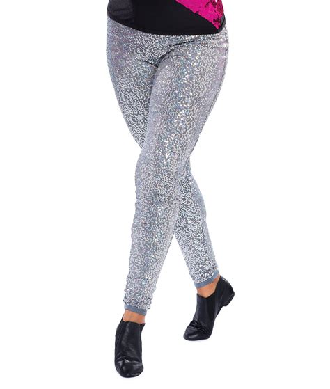 High Waisted Sequin Leggings A Wish Come True