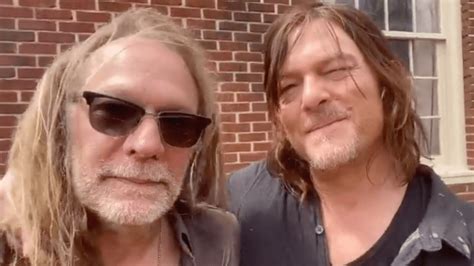 The Walking Dead Wrap Norman Reedus And Greg Nicotero Post Video