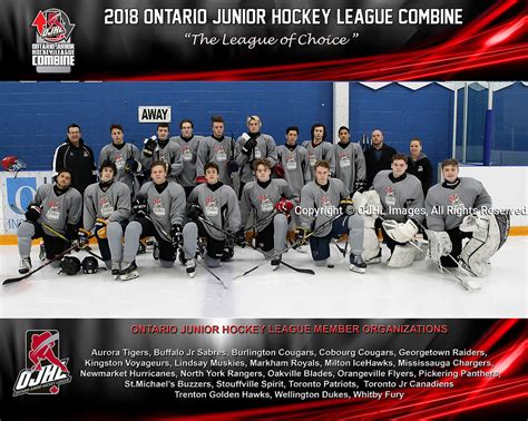 Ontario Junior Hockey League 2018 Combine Ojhl Images
