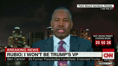 Carson Finding Donald Trumps Vp Wont Be A Problem Cnn Video