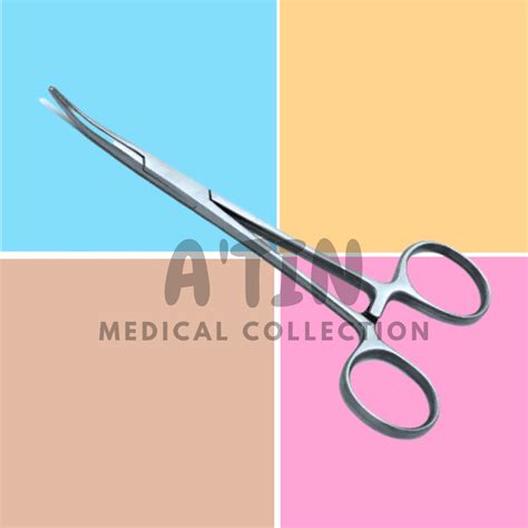 Kelly Forceps Instrument Forcep Straight Curve Shopee Philippines