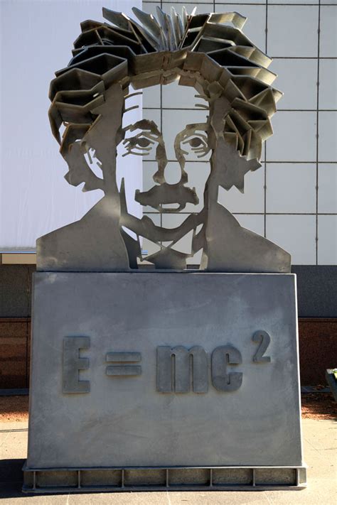 Einstein Sculpture Questacon The National Science And Technology Centre