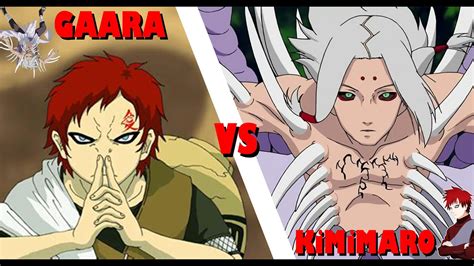 Gaara Vs Kimimaro Full Fight Gaara Saves Rock Lee Kekkei Genkai