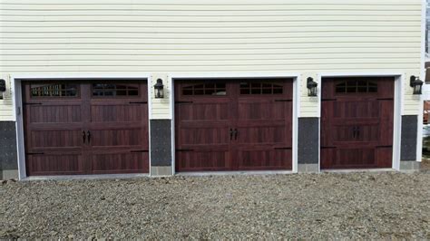 5916 Chi 2 9x7 1 6x7 Long Panel Mahogany Carriage House Door With 2